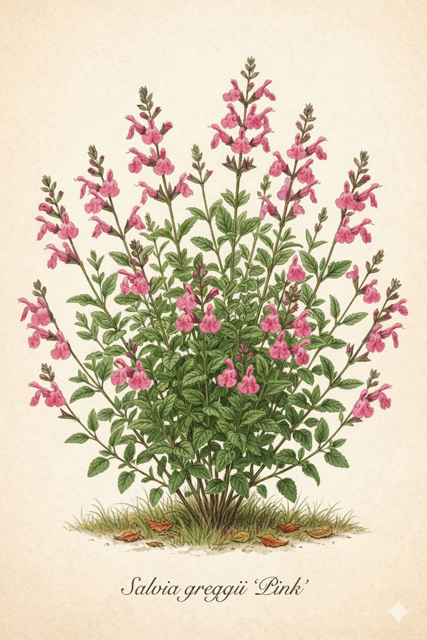 Salvia greggii Pink – Texas Tree Farms