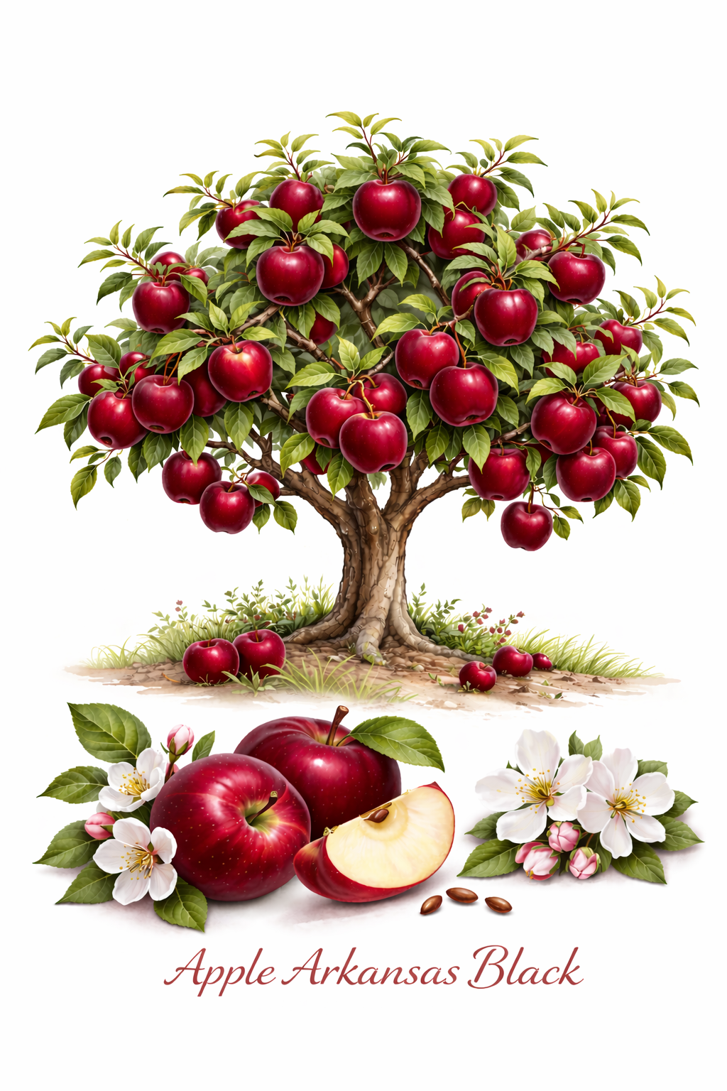 Apple Arkansas Black – Texas Tree Farms