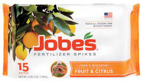 Jobe’s Fruit & Citrus Fertilizer Spikes 9-12-12