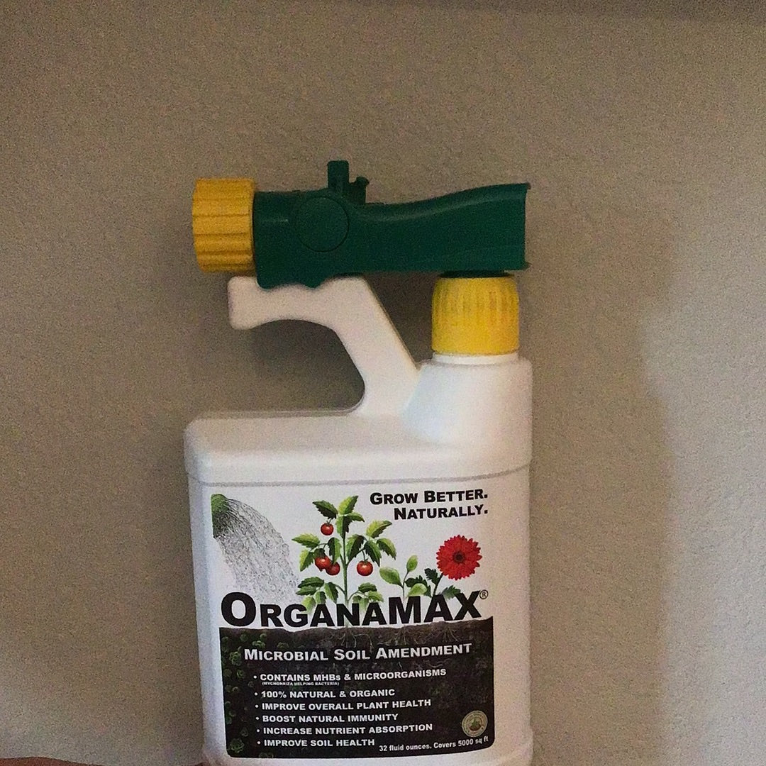 Organamax with sprayer